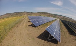 Primul parc fotovoltaic de la Jucu rade la soare